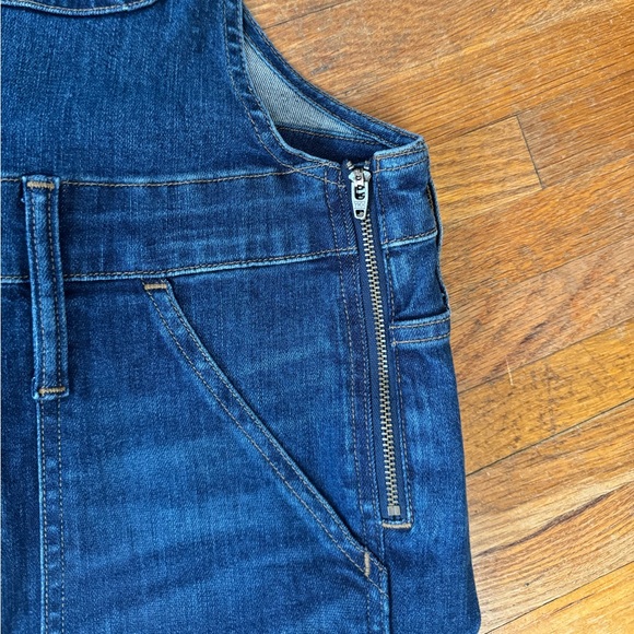 Madewell Women's Skinny Overalls: Eco Edition In Elmdale Wash Size Large NWT - Picture 6 of 9